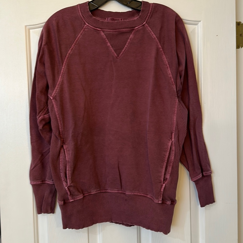 Plum colored sweatshirt